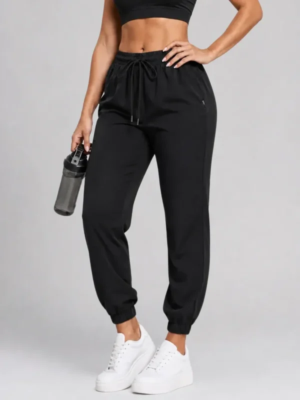 Calça Jogger Tactel Soltinha Slim Academia Esportiva